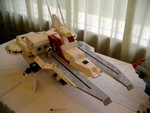 Highlight for Album: 1:275 scale Argama from Zeta Gundam