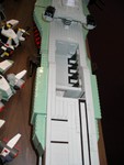 Opened section revealing the Mobile Suit Hangar deck (which needs a redesign).